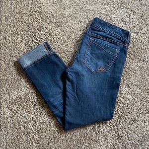 Express Cropped Skinny Jeans